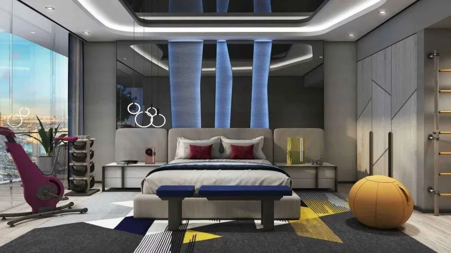 Appartement de 2 chambres à VOLTA RESIDENCES Downtown Dubai (Downtown Burj Dubai), UAE No. 3202