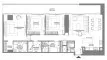 3 chambres Appartement plan d'étage «3BR», W Residences Dubai Harbour