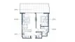 1 chambre Appartement plan d'étage «TYPE 1B», ADEBA AZIZI RESIDENCE