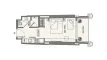 Studio Appartement plan d'étage «Studio», Binghatti Wraith