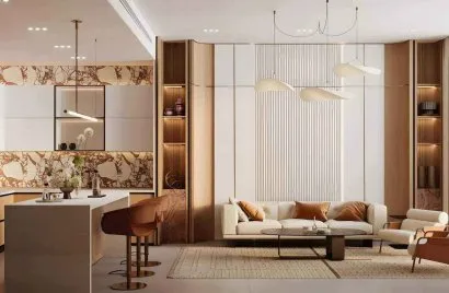 Appartement de 2 chambres à Binghatti Skyflame Majan, UAE No. 5876