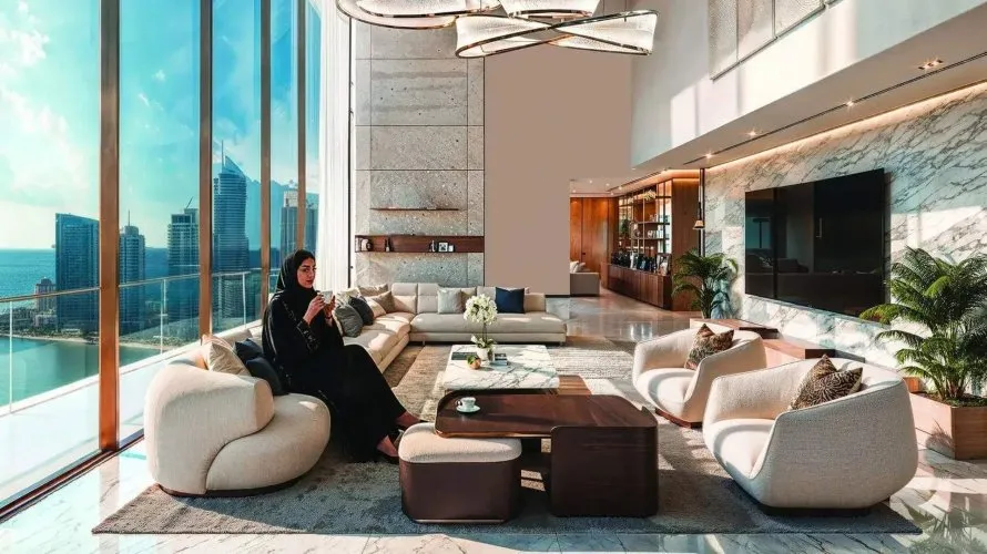 Appartement de 3 chambres à Al Ghaf Tower No. 6029 № 1