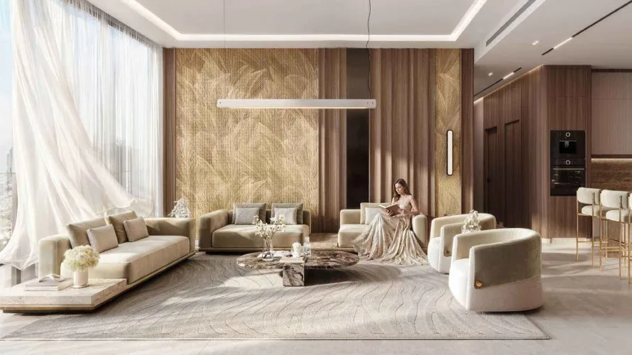 Appartement de 1 chambre à Binghatti Luxuria Jumeirah Village Triangle, UAE No. 5780 № 2