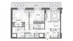2 chambres Appartement plan d'étage «TYPE C.1B», Palace Residences Al Mamsha