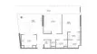 2 chambres Appartement plan d'étage «2BR», The Gate 5