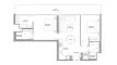 2 chambres Appartement plan d'étage «2BR», Bayside Marina Residences