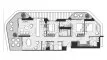 3 chambres Appartement plan d'étage «TYPE A», Artistry Two Residences