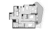 2 chambres Appartement plan d'étage «TYPE 2A», Artistry Two Residences
