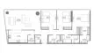3 chambres Appartement plan d'étage «3BR», The Gate 5