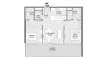 2 chambres Appartement plan d'étage «TYPE 2BR», Sensi