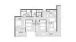 3 chambres Appartement plan d'étage «TYPE 3BR», Sila
