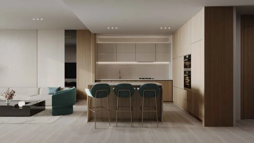 Appartement de 1 chambre à Binghatti Aquarise Business Bay, UAE No. 6842 № 1
