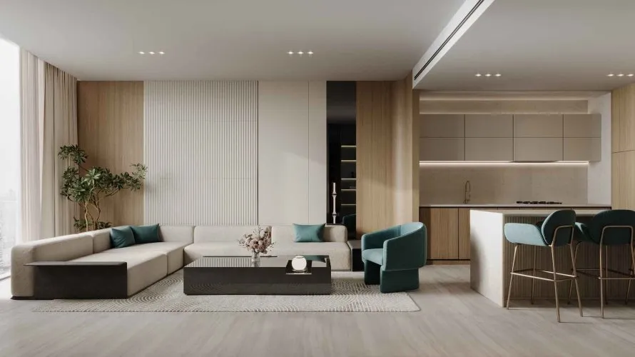Appartement de 1 chambre à Binghatti Aquarise Business Bay, UAE No. 6842 № 6