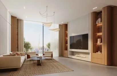 Appartement de 1 chambre à Binghatti Skyflame Tower 02 Majan, UAE No. 7062