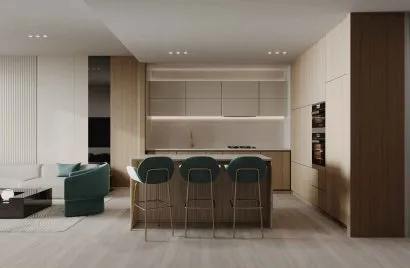 Appartement de 1 chambre à Binghatti Aquarise Business Bay, UAE No. 6841