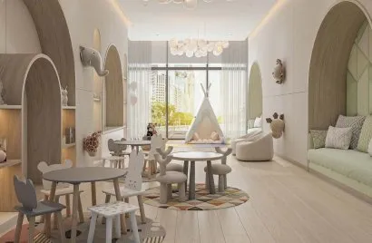 Квартира с 2 спальнями в  Dubai Healthcare City, Дубай, ОАЭ №3219