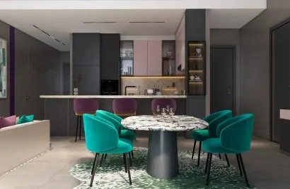 Квартира 57.6м² в MBL Signature, Джумейра Лейк Тауэрс, Дубай, ОАЭ №4121