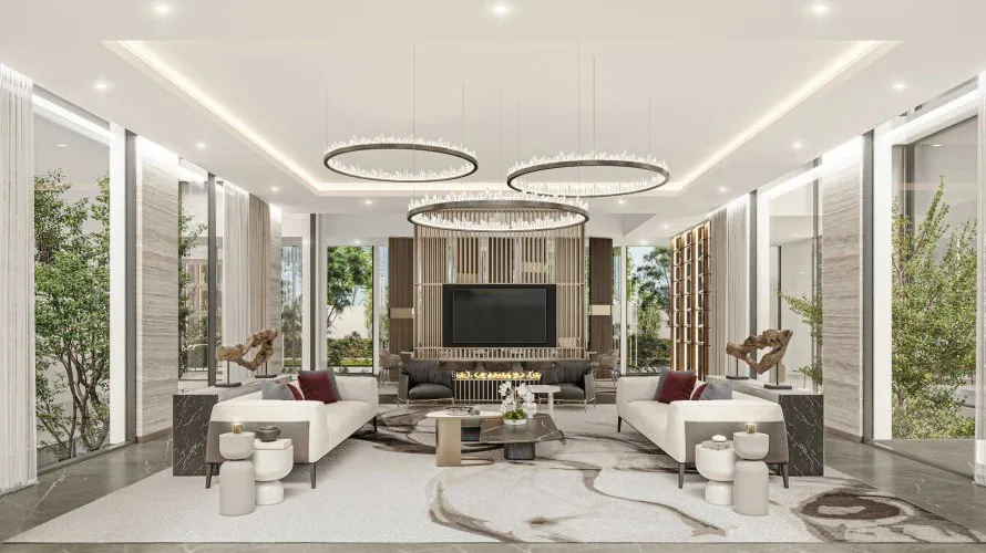 Вилла с 6 спальнями в UTOPIA, DAMAC Hills (Akoya by DAMAC), Дубай, ОАЭ №3566 № 1