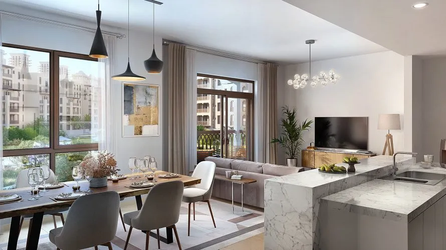 Квартира с 4 спальнями в  Madinat Jumeirah Living, Умм-Сукейм, Дубай, ОАЭ №1895 № 3