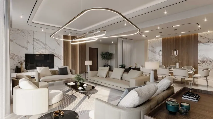 Квартира с 4 спальнями в SeaHeaven, Дубай Марина, Дубай, ОАЭ №3602 № 4