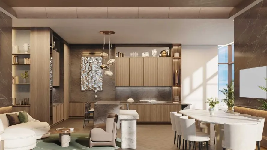 Квартира с 3 спальнями в MERCER HOUSE, Джумейра Лейк Тауэрс, Дубай, ОАЭ №3707 № 1