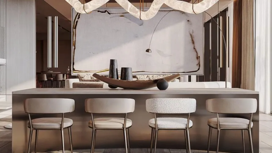 Квартира с 4 спальнями в ELA Residences, Пальма Джумейра, Дубай, ОАЭ №3950 № 6