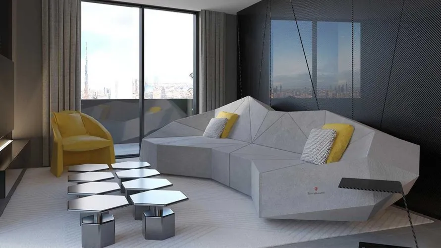 Квартира с 2 спальнями в Tonino Lamborghini Residences, Meydan, Дубай, ОАЭ №3850 № 2