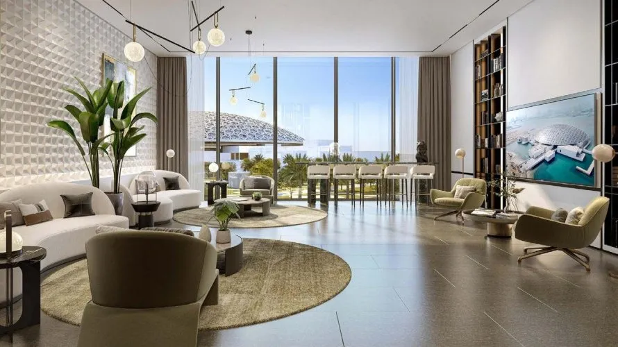 Квартира с 2 спальнями в Louvre Abu Dhabi Residences,  №2783 № 2