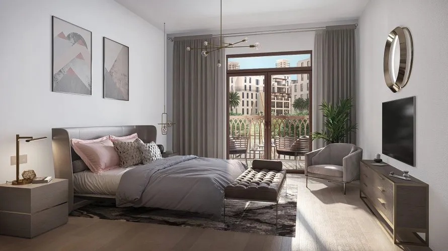 Квартира с 4 спальнями в  Madinat Jumeirah Living, Умм-Сукейм, Дубай, ОАЭ №1895 № 1