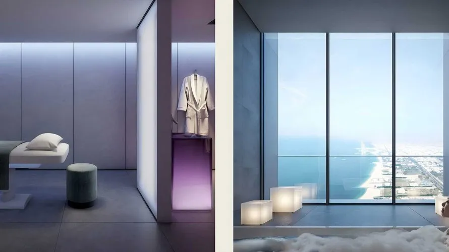 Квартира с 3 спальнями в W Residences Dubai Harbour, Дубай Марина, Дубай, ОАЭ №3983 № 3