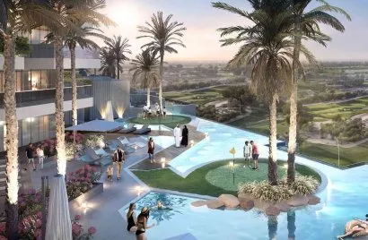Квартира с 2 спальнями в GOLF GREENS, DAMAC Hills (Akoya by DAMAC), Дубай, ОАЭ №3193