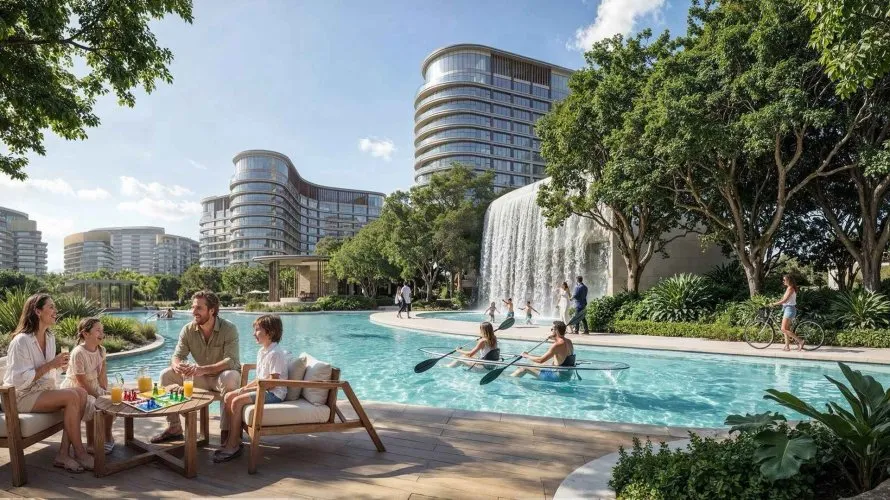 Вилла с 4 спальнями в Sobha Sanctuary - The Greens, Дубай, ОАЭ №5040 № 3