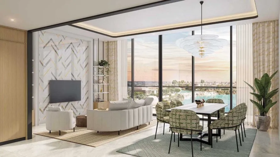 Квартира с 1 спальней в AZIZI VENICE, Dubai South (Dubai World Central), Дубай, ОАЭ №3360 № 4