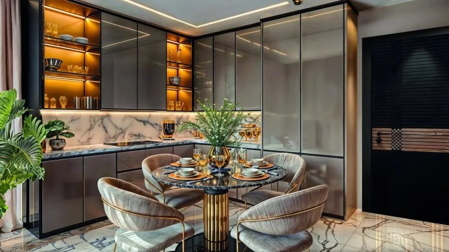 Квартира с 2 спальнями в DIAMONDZ BY DANUBE, Джумейра Лейк Тауэрс, Дубай, ОАЭ №3929 № 1