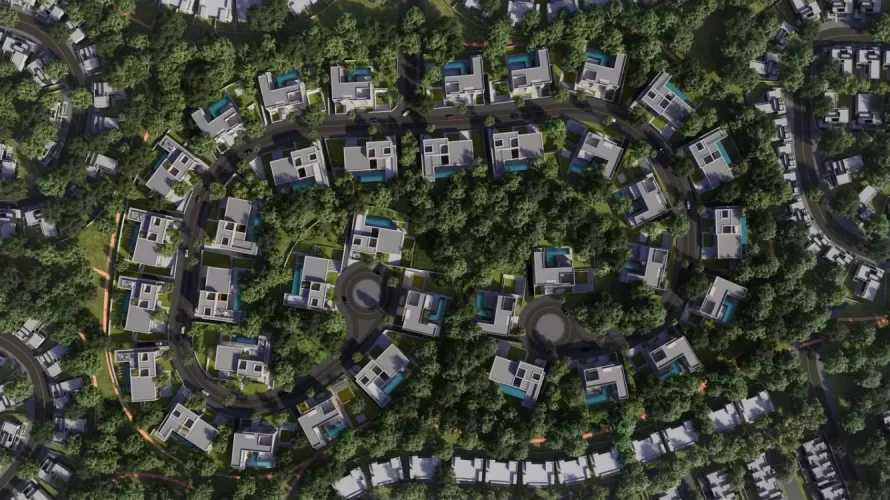 Таунхаус с 2 спальнями  №2064