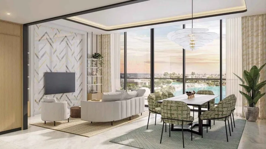 Квартира с 2 спальнями в Azizi Venice 14, Dubai South (Dubai World Central), Дубай, ОАЭ №4986 № 3