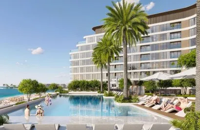 Квартира с 2 спальнями в Aquamarine Beach Residences,  №4543