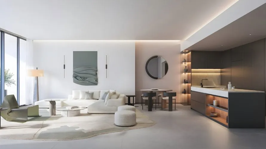 Квартира с 1 спальней в W Residences Dubai Harbour, Дубай Марина, Дубай, ОАЭ №3942 № 3