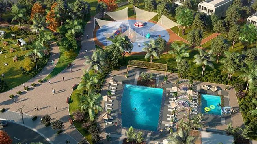 Таунхаус с 4 спальнями в  Villanova, Dubai Land, Дубай, ОАЭ №1843 № 7