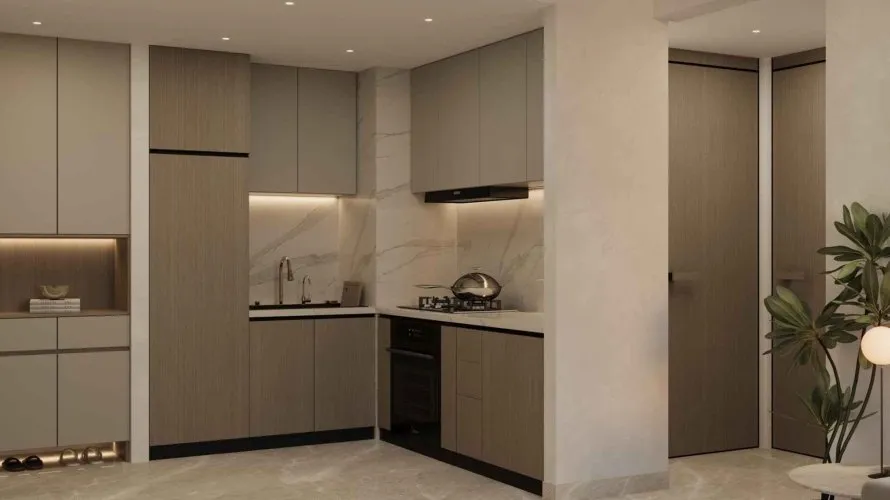 Квартира с 1 спальней в Vista Verde, Dubai Production City (IMPZ), Дубай, ОАЭ №4801 № 2