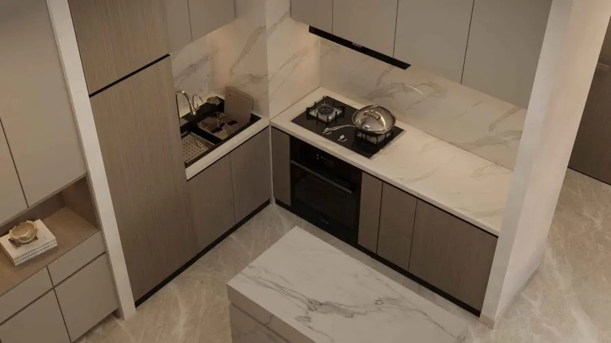 Квартира с 1 спальней в Vista Verde, Dubai Production City (IMPZ), Дубай, ОАЭ №4801 № 1