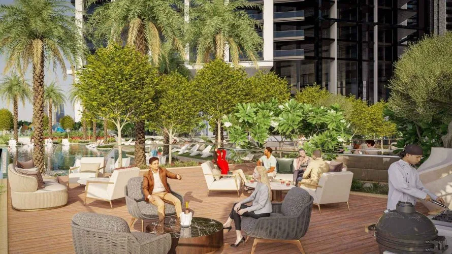 Квартира с 1 спальней в The Tranquil at Sobha Central, Дубай, ОАЭ №4757 № 3