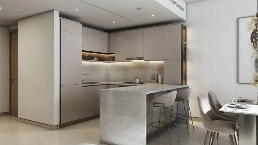 Квартира с 1.5 спальней в 350 RIVERSIDE CRESCENT, Nadd Al Sheba, Дубай, ОАЭ №3336 № 2