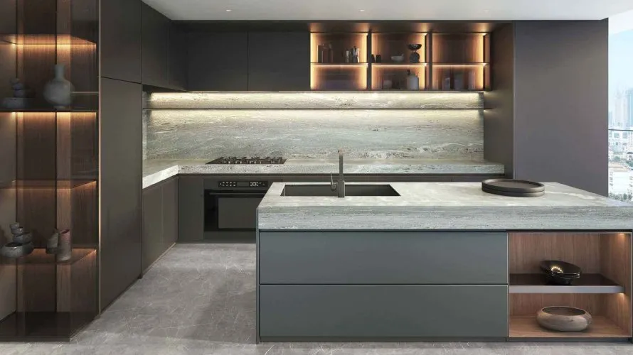 Квартира с 2 спальнями в W Residences Dubai Harbour Tower 2, Дубай Марина, Дубай, ОАЭ №4307 № 7