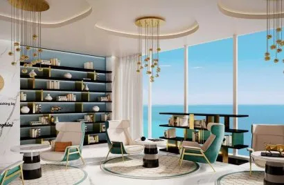 Квартира с 1 спальней в OCEANZ, Maritime City, Дубай, ОАЭ №3242