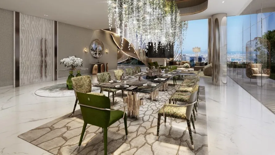 Квартира с 3 спальнями в DAMAC BAY 2, Dubai Harbour, Дубай, ОАЭ №3680 № 4