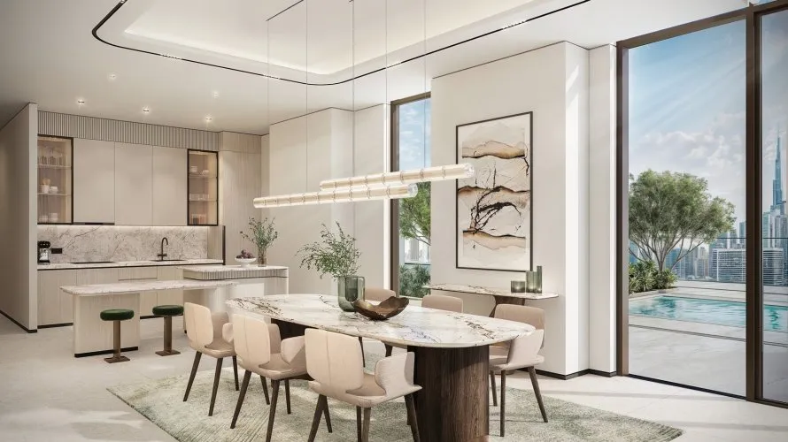 Квартира с 4 спальнями в Atelis at d3, Dubai Design District, Дубай, ОАЭ №4440 № 3