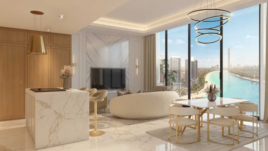 Квартира с 1 спальней в RIVIERA AZURE, Мохаммед Бин Рашид Сити, Дубай, ОАЭ №3608 № 1