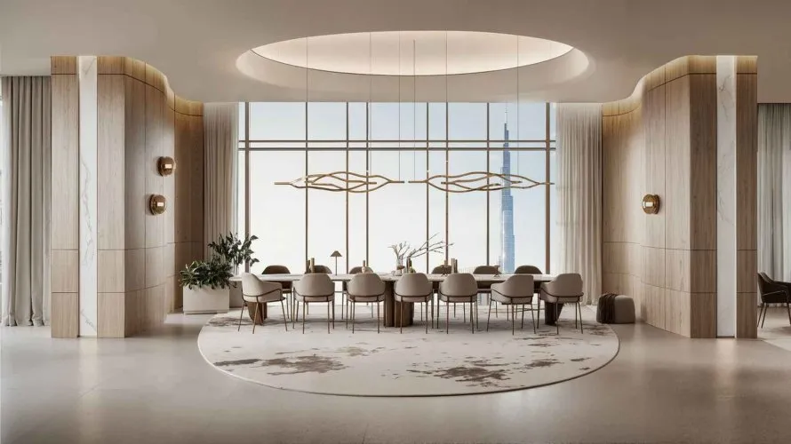 Квартира с 2 спальнями в DWTN Residences, Бизнес-Бэй, Дубай, ОАЭ №4593 № 3