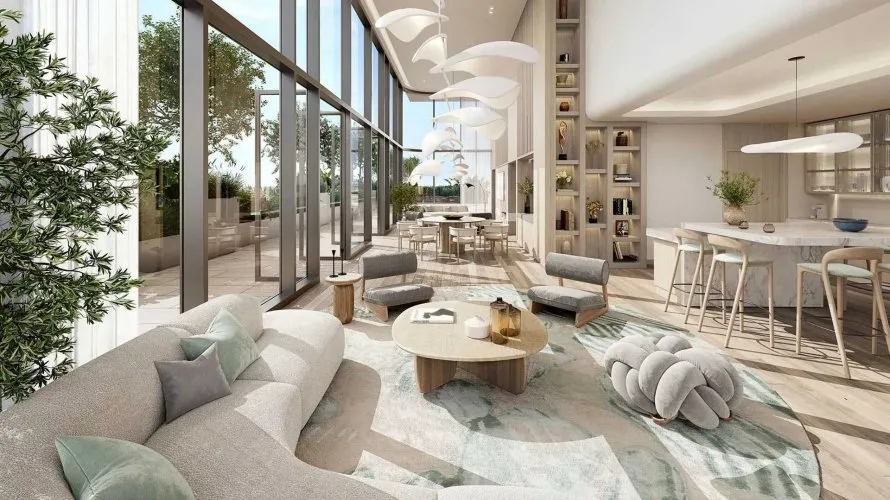 Квартира с 2 спальнями в ONE RIVER POINT, Бизнес-Бэй, Дубай, ОАЭ №3466 № 3